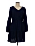 Roylamp 100% Polyester Solid Blue Casual Dress Size M - photo 1