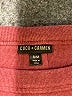Coco + Carmen Burgundy Pullover Sweater Size Sm - Med - photo 7