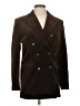 The Kooples 100% Cotton Solid Brown Blazer Size EU 34 / US 4 - photo 1