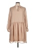 H&M 100% Polyester Tan Casual Dress Size S - photo 1