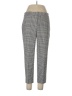 Banana Republic Houndstooth Black Gray Casual Pants Size 10 (petite) - photo 1