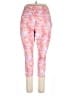 Brisas Floral Pink Active Pants Size 2X - photo 1