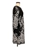 Mt Collection Paisley Black Cocktail Dress Size M - photo 4