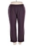 Simonton Says Solid Purple Casual Pants Size 2X (petite) - photo 1