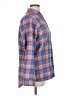 Rivet & Thread Plaid Blue Long Sleeve Blouse Size XL - photo 4