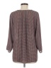 NYDJ 100% Recycled Polyester Brown 3/4 Sleeve Blouse Size M - photo 2