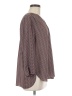 NYDJ 100% Recycled Polyester Brown 3/4 Sleeve Blouse Size M - photo 4