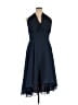 JJ's House 100% Polyester Solid Blue Cocktail Dress Size 16 - photo 1