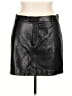 Gap 100% Polyester Black Faux Leather Skirt Size 16 - photo 1