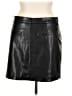 Gap 100% Polyester Black Faux Leather Skirt Size 16 - photo 2