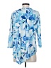 Alfred Dunner Blue 3/4 Sleeve Blouse Size S - photo 2