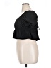 Shein Curve Black Short Sleeve Top Size 0XL - photo 5