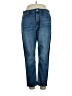 Madewell 100% Cotton Color Block Blue Jeans Size 33 waist - photo 1