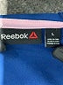 Reebok 100% Polyester Solid Blue Fleece Size L - photo 6