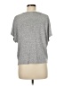 Caution to the Wind Gray Short Sleeve Top Size M - photo 2
