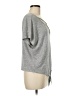 Caution to the Wind Gray Short Sleeve Top Size M - photo 4