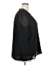 Unbranded 100% Polyester Black Long Sleeve Blouse Size 2X - photo 4