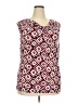 Chaps Red Sleeveless Blouse Size 2X - photo 1