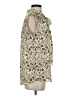 Max Studio 100% Polyester Floral Yellow Sleeveless Blouse Size S - photo 4