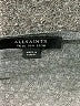 ALLSAINTS Metallic Silver Short Sleeve Top Size 6 - photo 7