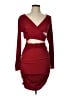 Shein Burgundy Cocktail Dress Size L - photo 1