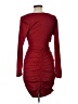 Shein Burgundy Cocktail Dress Size L - photo 2