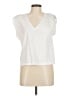 Zara White Short Sleeve Top Size M - photo 1