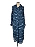 Ann Taylor 100% Polyester Blue Casual Dress Size XS - photo 1