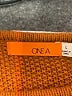 One A 100% Acrylic Orange Pullover Sweater Size L - photo 7
