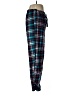 Cuddl Duds 100% Polyester Plaid Teal Casual Pants Size M - photo 4