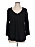 Chico's Black 3/4 Sleeve Top Size Lg (2) - photo 1
