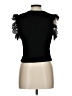Zara Black Short Sleeve Top Size L - photo 2