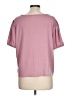 Louise Paris Pink Short Sleeve Top Size L - photo 2