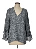 Vince Camuto Gray Long Sleeve Blouse Size L - photo 1