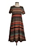 Lularoe Stripes Brown Casual Dress Size XXS - photo 1