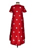 Lularoe Polka Dots Red Casual Dress Size XXS - photo 2