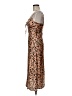 Lulus 100% Polyester Animal Print Brown Cocktail Dress Size M - photo 5