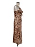 Lulus 100% Polyester Animal Print Brown Cocktail Dress Size M - photo 4