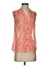 CAbi 100% Polyester Orange Sleeveless Blouse Size XS - photo 1