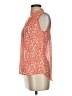 CAbi 100% Polyester Orange Sleeveless Blouse Size XS - photo 5