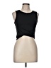 Unbranded Black Sleeveless T-Shirt Size M - photo 1