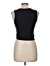 Unbranded Black Sleeveless T-Shirt Size M - photo 2