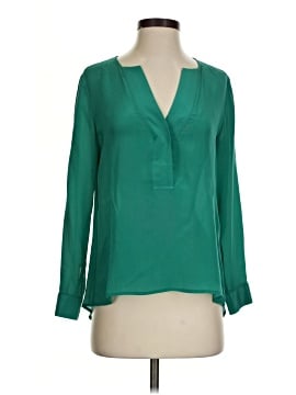 Banana Republic Long Sleeve Silk Top