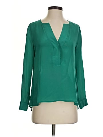 Banana Republic Long Sleeve Silk Top (view 1)