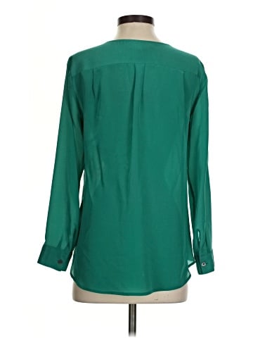 Banana Republic Long Sleeve Silk Top (view 2)