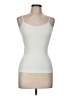 Connection 18 Ivory Sleeveless T-Shirt Size M - photo 1