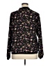 Maurices 100% Recycled Polyester Floral Black Jacket Size 14 (0) - photo 2