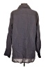 Zara Stripes Gray Long Sleeve Button-Down Shirt Size XS - photo 2