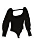 Privacy Please Black Bodysuit Size XS - photo 2