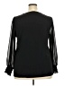 Holipick 100% Polyester Black Long Sleeve Blouse Size XXL - photo 2